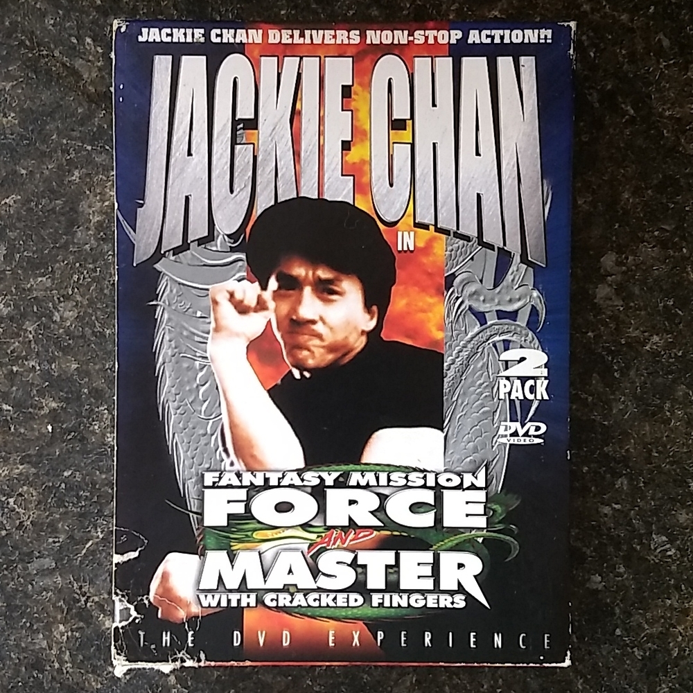 Jackie Chan Double Feature DVD set VTG 2000